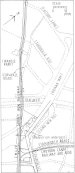 Fig.17 Plan of Surrey Iron Railway terminus at Croydon