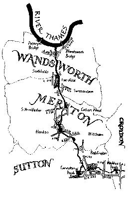 Wandle Mills Map