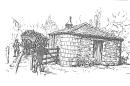 Drawing of the ttone cottage
